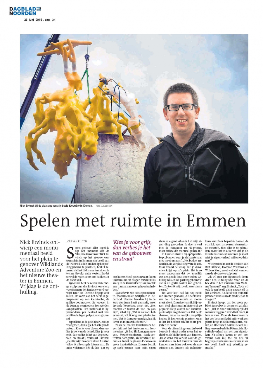 Spelen met ruimte in Emmen